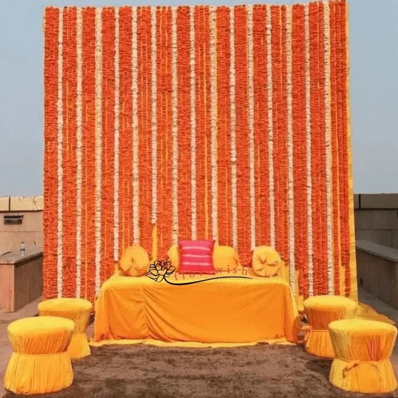 Haldi Decoration Flower Set — view 1 of 1