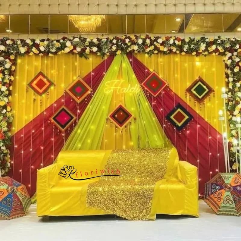 Haldi Backdrop Set — view 1 of 1