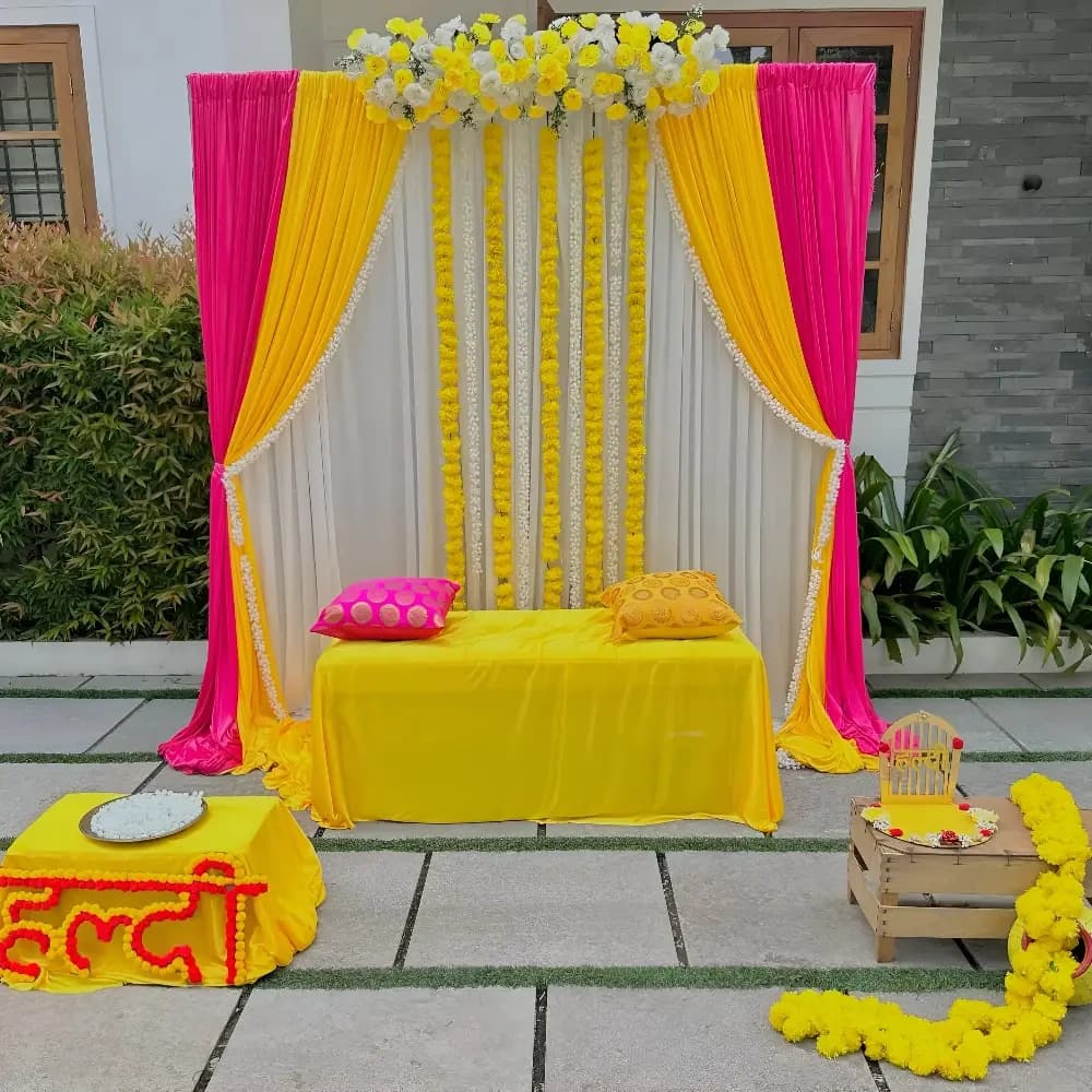 Color Splash Haldi Decorations — view 1 of 1