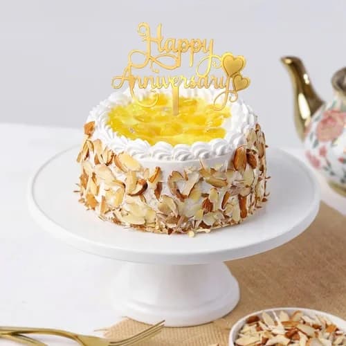 Tropical Pineapple Anniversary Reverie Sweet — view 1 of 3