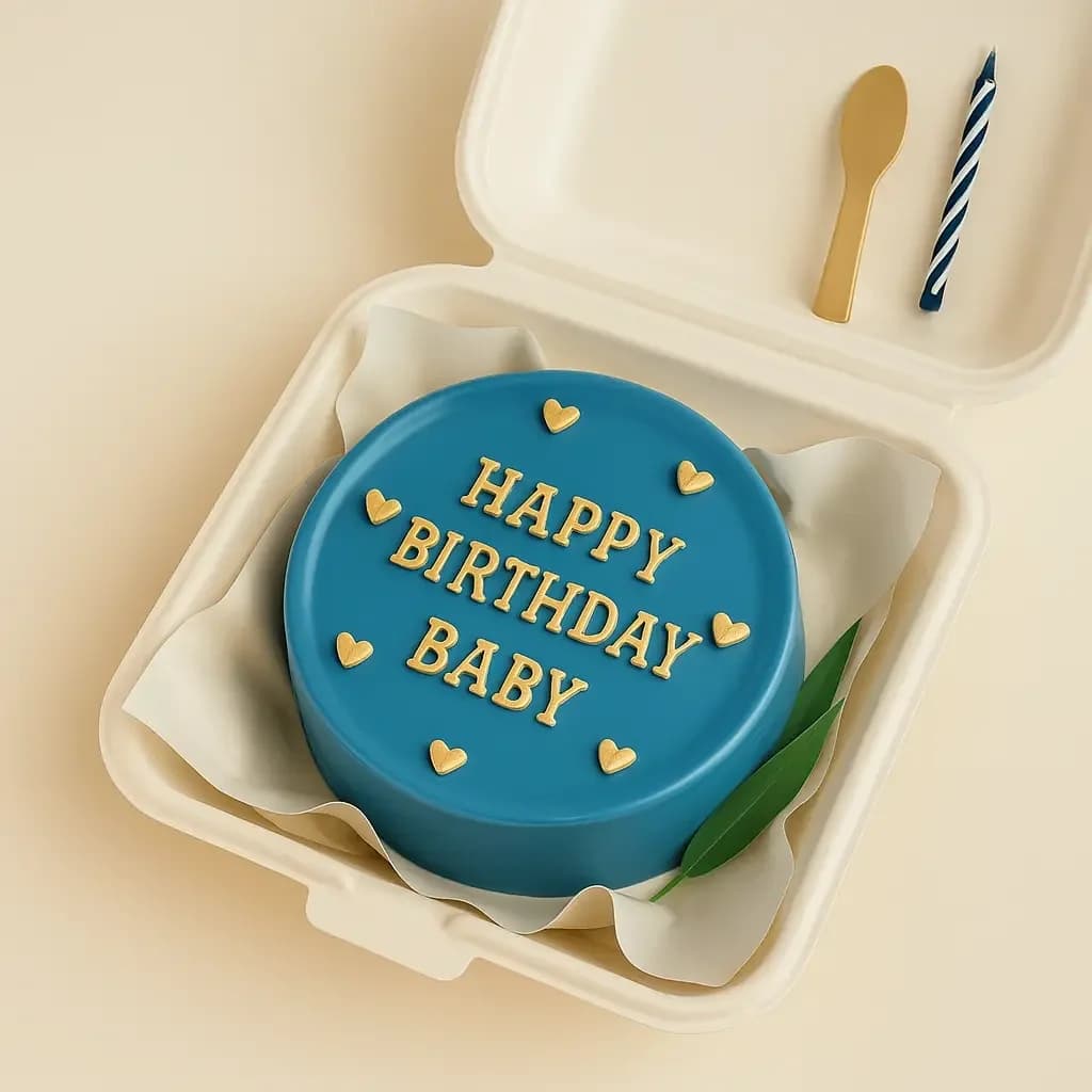Happy Birthday Mini Cake Delice — view 1 of 2