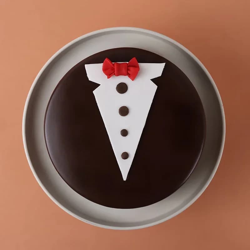 Fatherly Shirt Chocolate Cake Delice — view 2 of 2