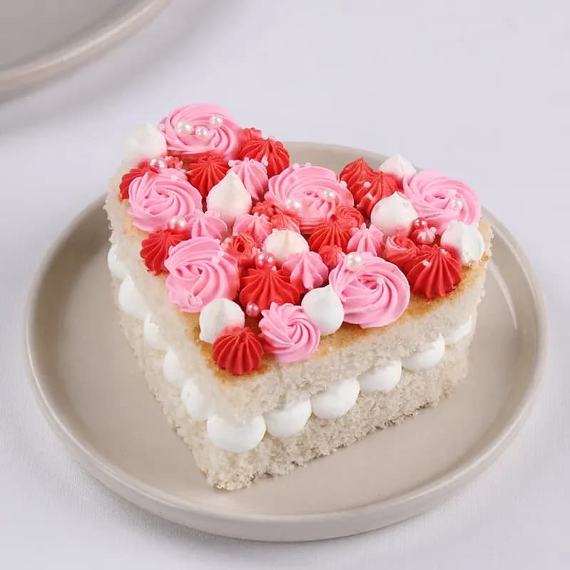 Pineapple Romance Heart Cake Delice — view 1 of 2