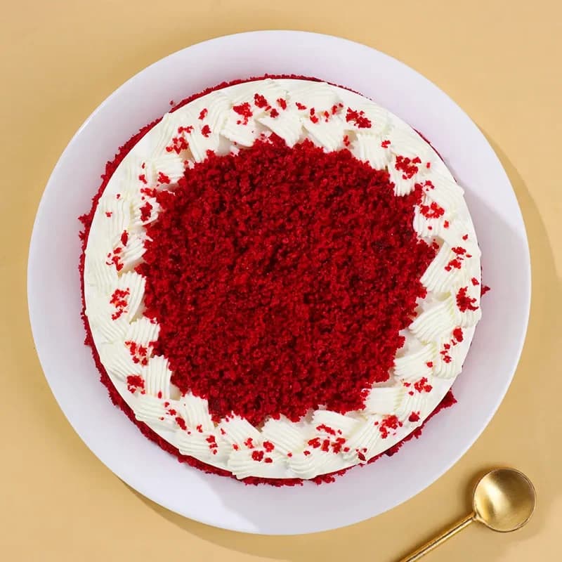 Red Velvet Crumb Birthday Cake Sweet — view 3 of 3