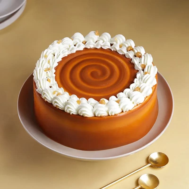 Caramel Glaze Butterscotch Cake Delice — view 3 of 3