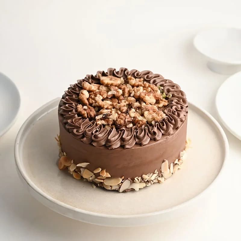 Nutty And Delicious Chocolate Cake Delice — view 2 of 5