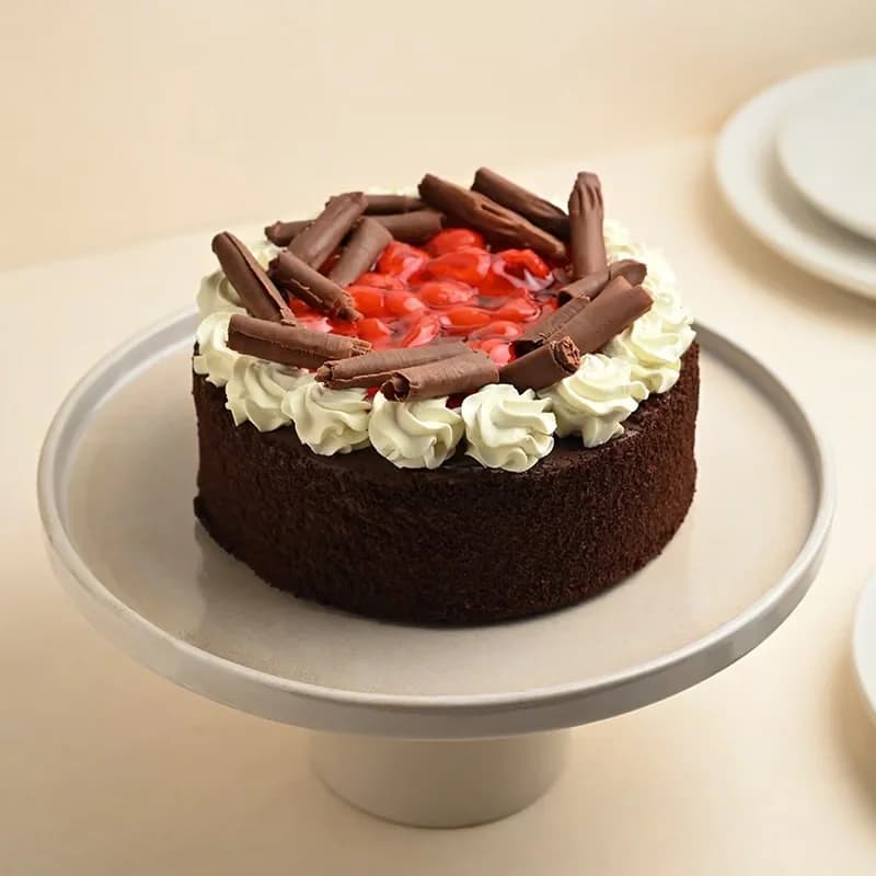 Cherry Kissed Black Forest Birthday Cake Delice — view 2 of 3