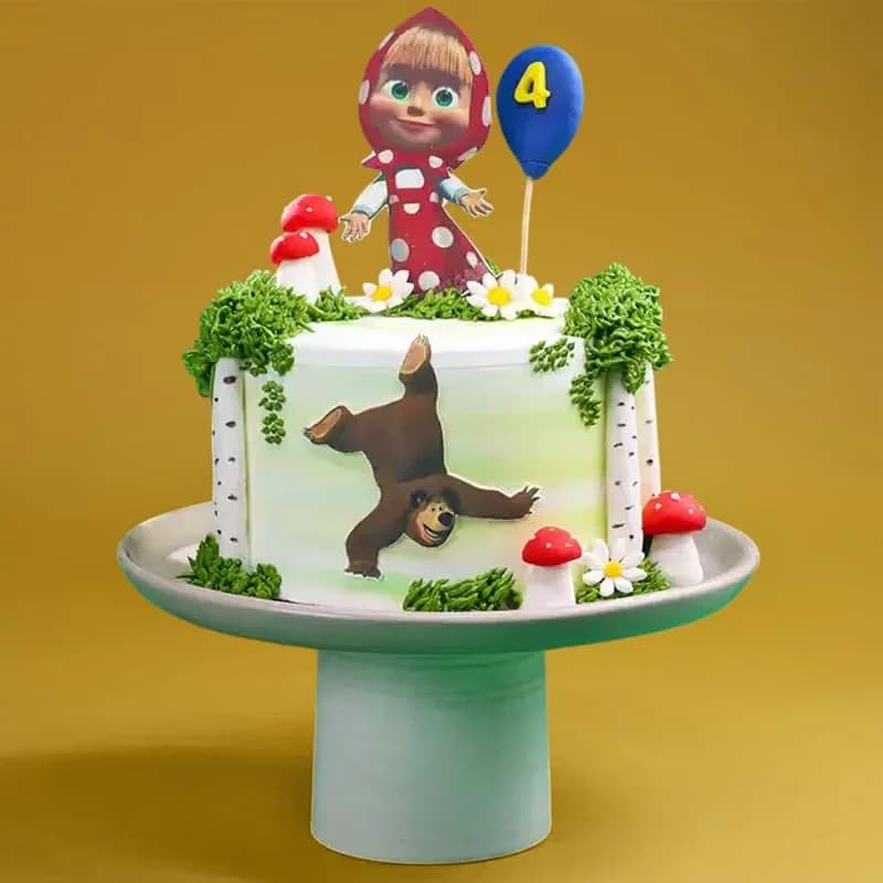 Masha N Bear Playful Cake Delice — view 1 of 3
