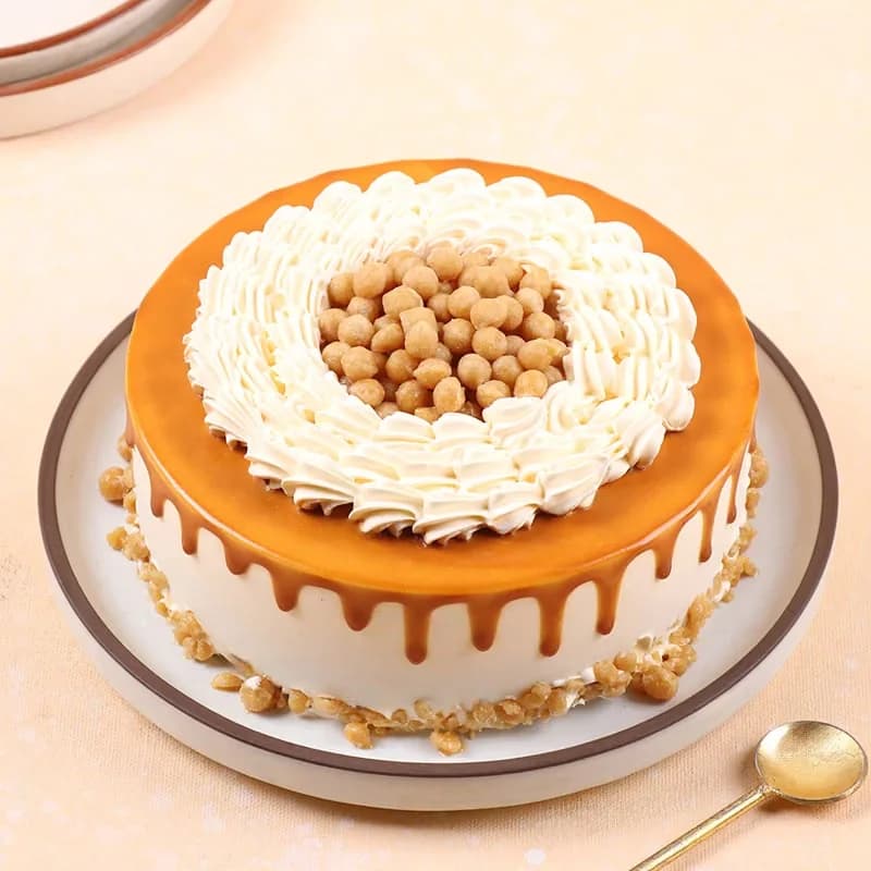 Eggless Melting Butterscotch Bliss Cake Delice — view 3 of 3