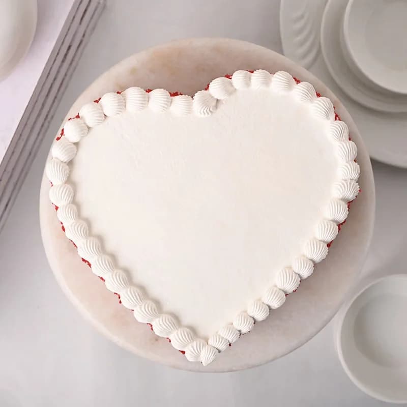 Heart Shaped Red Velvet Cake Delice — view 2 of 3
