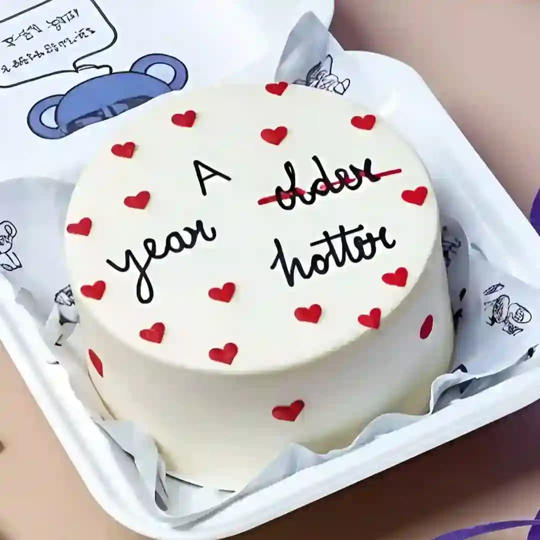 Little Red Hearts Bento Cake Dream — view 2 of 2