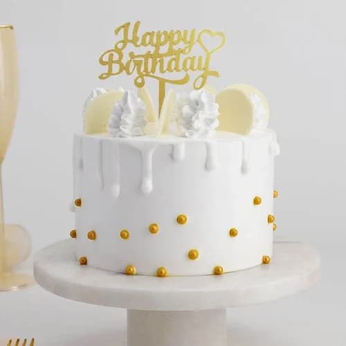 Exotic Pineapple Birthday Cake Delice — view 2 of 2