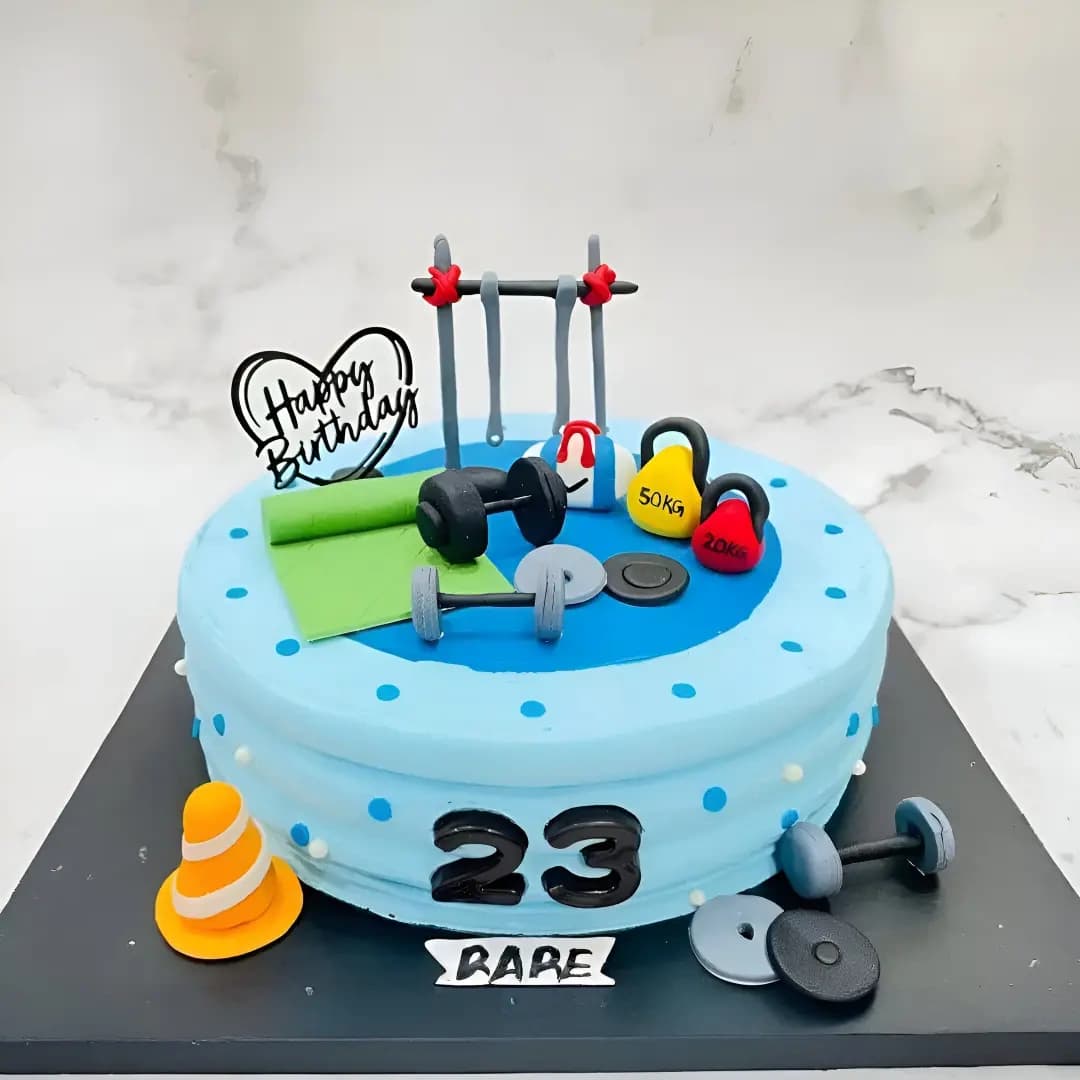 Gym Lovers Cake Bliss — view 1 of 3