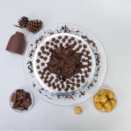 Delicious and Decadent Chocolate Truffle Cake Sweet — view 2 of 3