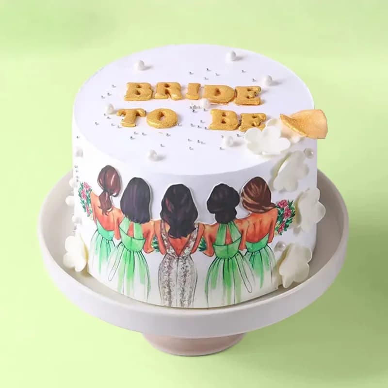 Bride N Squad Bride To Be Cake Delice — view 1 of 3