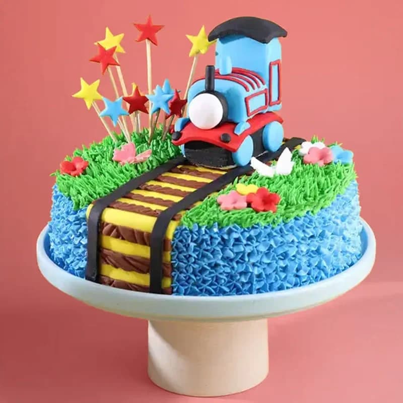 Thomas Train N Stars Theme Cake Sweet — view 3 of 3