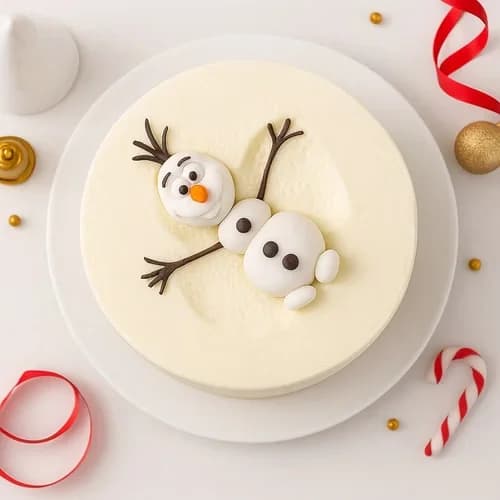 Frozen Inspired Snowman Cake Delice — view 2 of 3