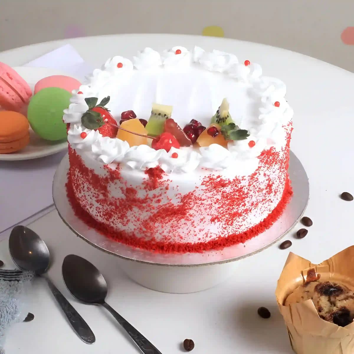 Cream Fruit Cake Fresh — view 3 of 3