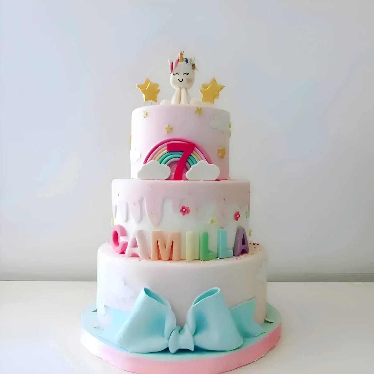 3 Tier Unicorn Cake Charm — view 1 of 2