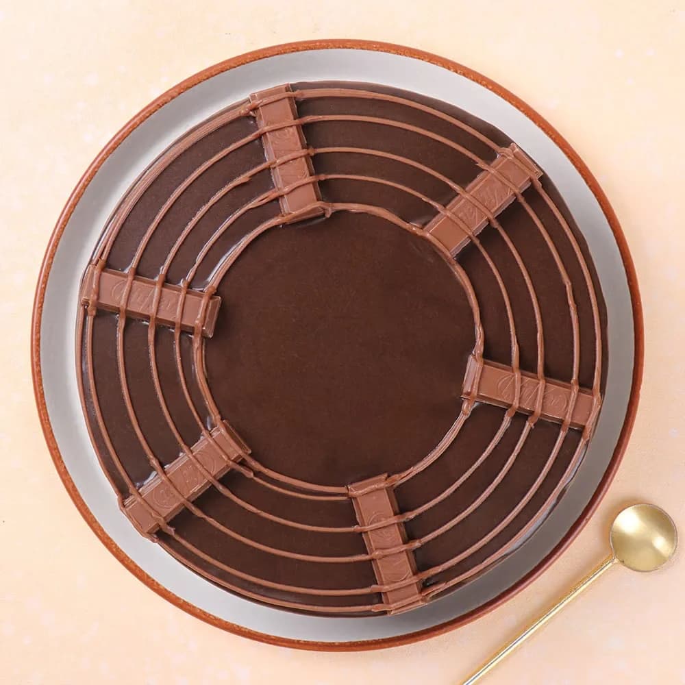 Chocolate Kitkat Cake Eggless Delice — view 2 of 3