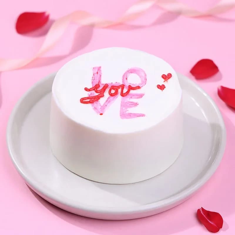 Whispered Valentine Love Choco Bento Cake Sweet — view 2 of 2