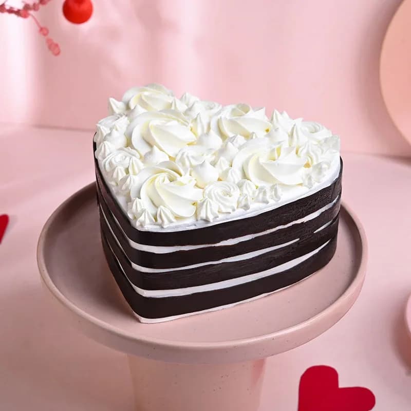 Heart Shape Chocolate Cake Delice — view 1 of 2