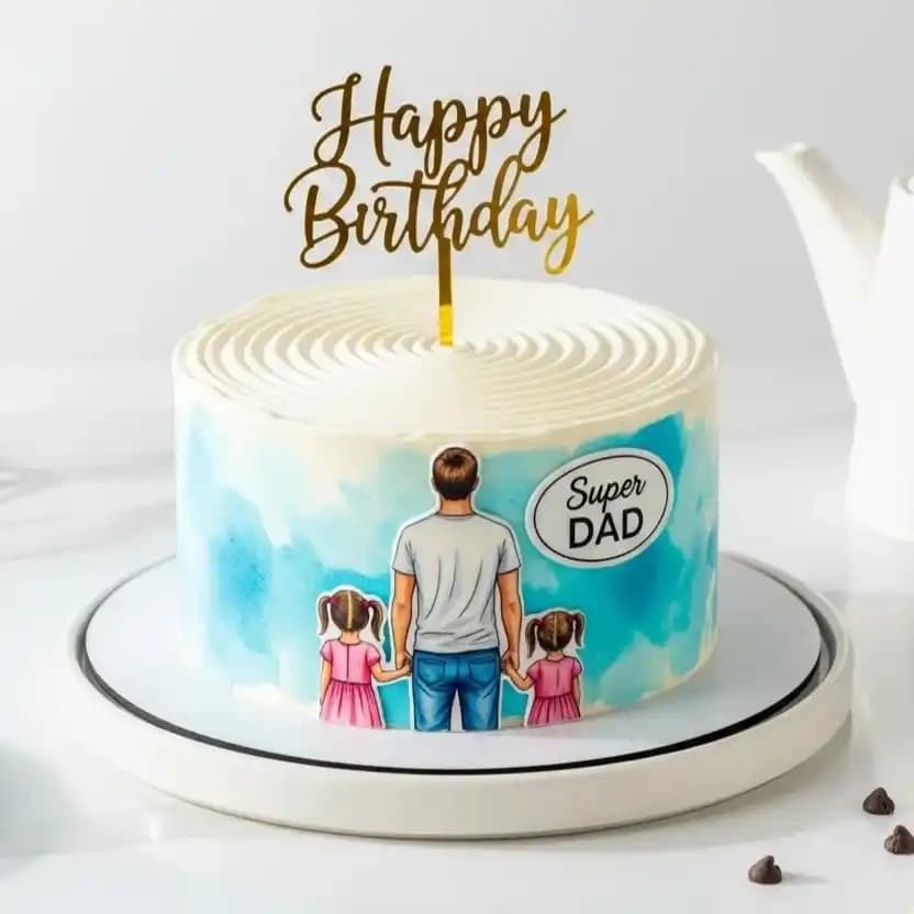 Super Dad Cake for Birthday Dream — view 2 of 2