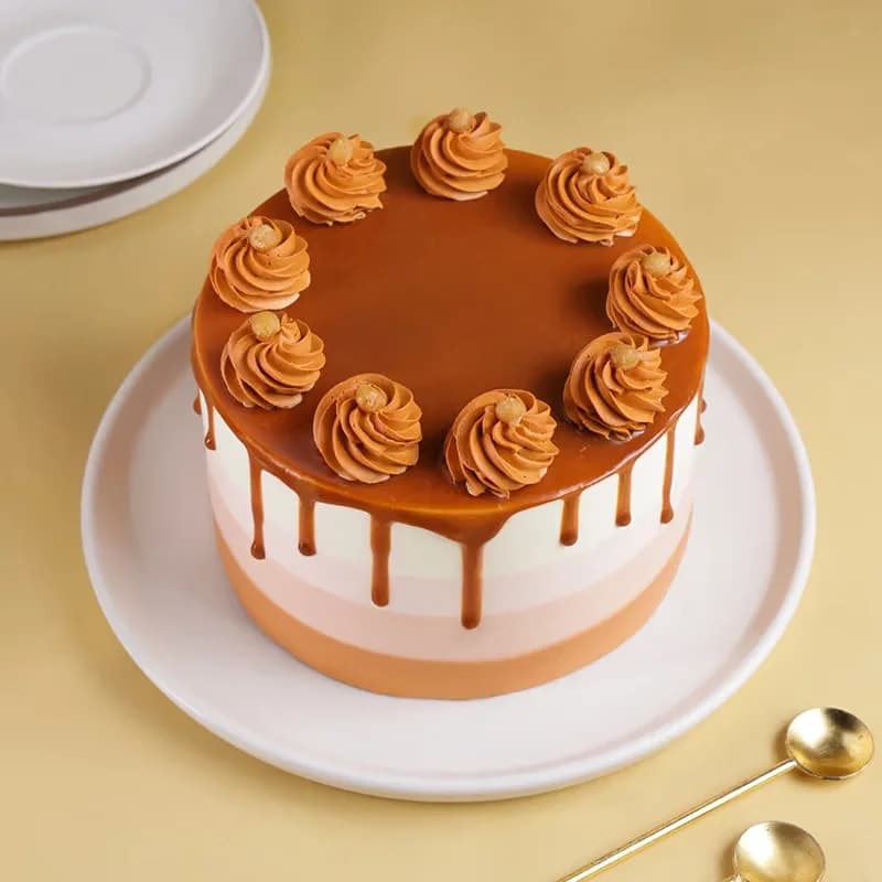 Butterscotch Swirls Drip Cake Sweet — view 3 of 3