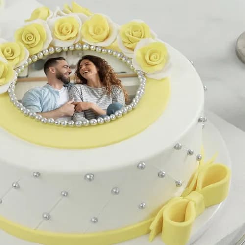 Personalized Semi-Fondant Cake Delice — view 3 of 3