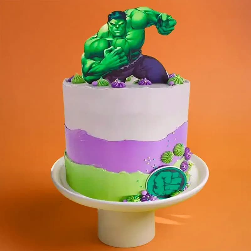 The Incredible Hulk Theme Cake Delice — view 1 of 2