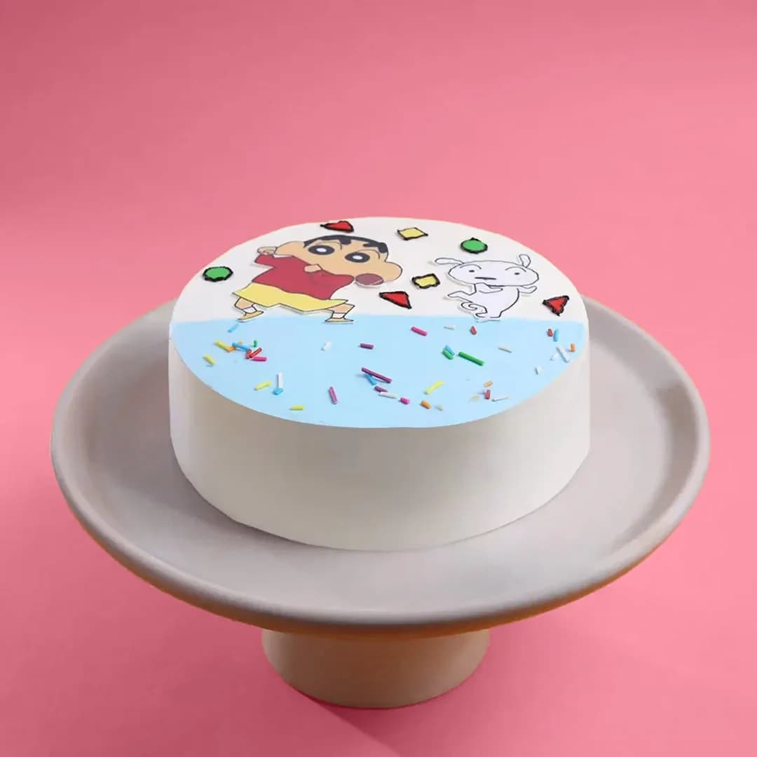 Shinchan N Shiro Theme Cake Delice — view 1 of 3