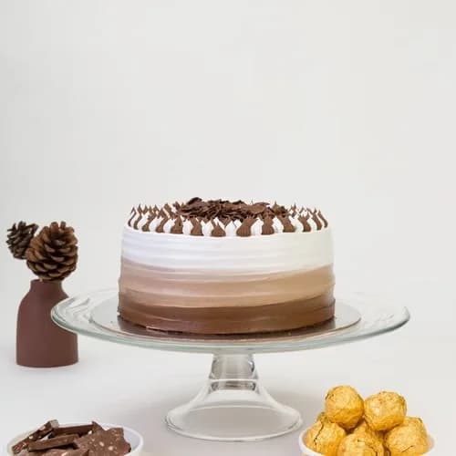 Delicious and Decadent Chocolate Truffle Cake Sweet — view 3 of 3