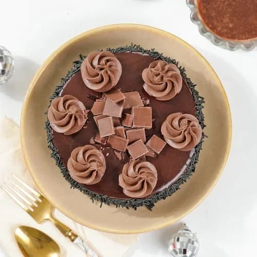 Decadent Chocolate Truffle Cake Delice — view 3 of 3