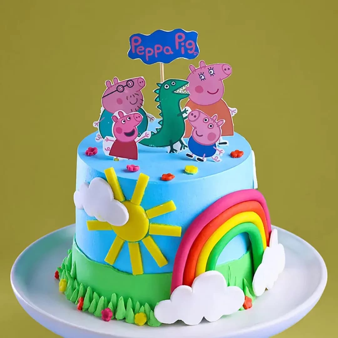 Peppa Pig Rainbow Fun Cake Delice — view 1 of 3