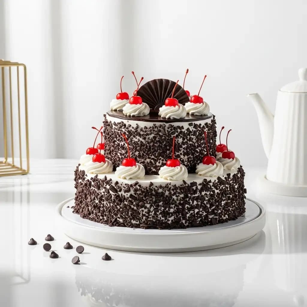 2 Tier Black Forest Cake Sweet — view 2 of 2