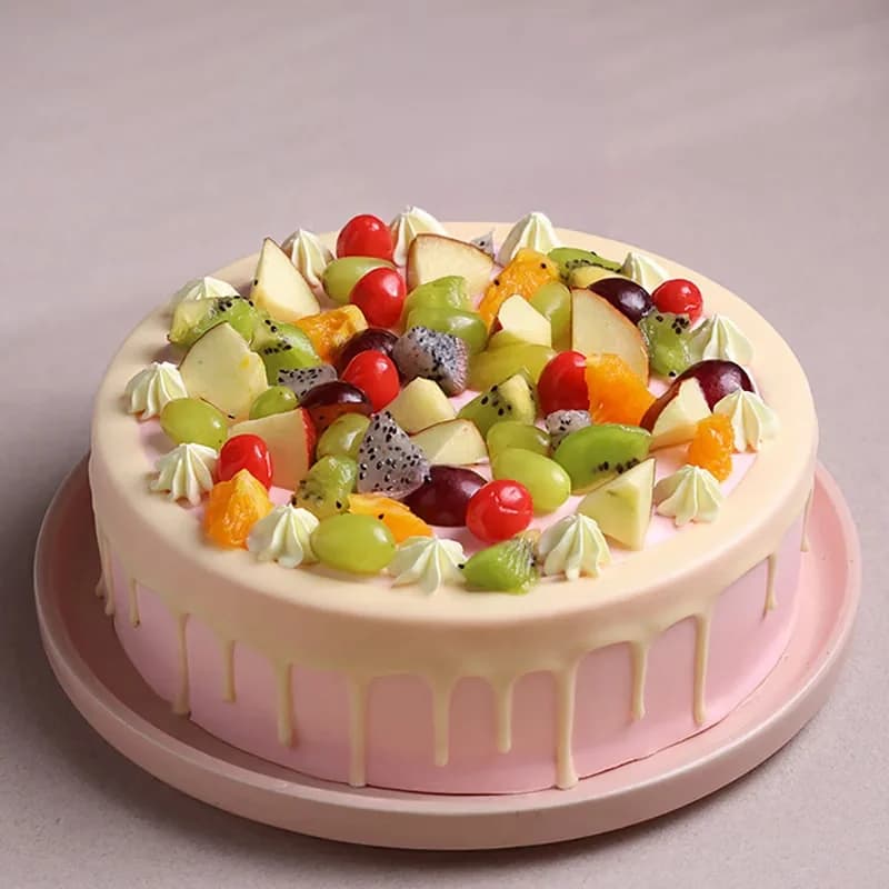 Fresh Mixed Fruit Cake Sweet — view 3 of 3