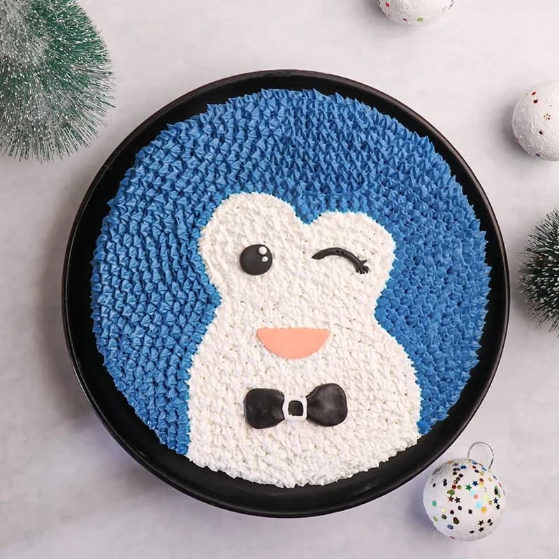 Penguin Themed Designer Cake Sweet — view 3 of 5
