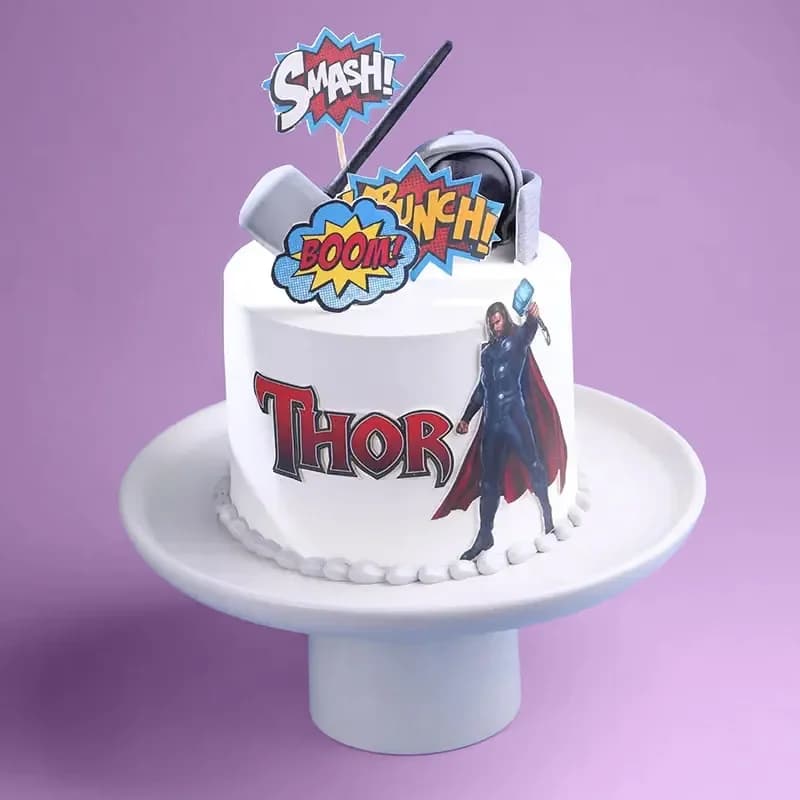 Epic Thor Avenger Cake Sweet — view 1 of 3