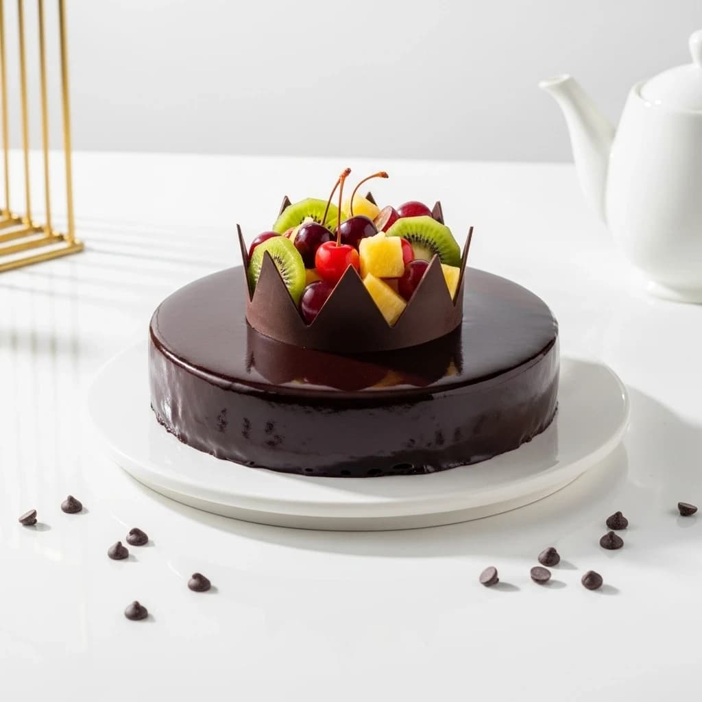 Chocolate Fruity Cake Sweet — view 2 of 2