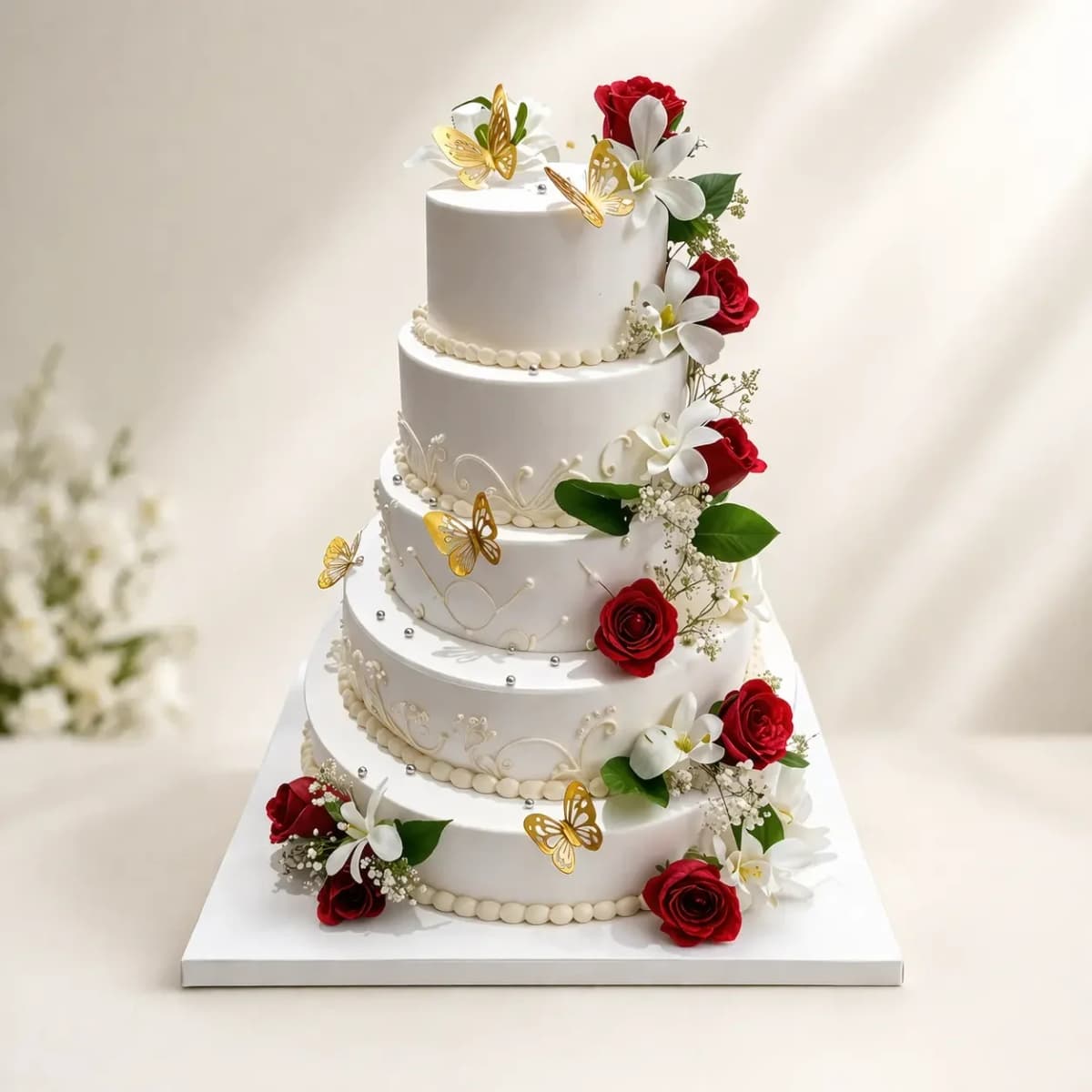 Five Tier Celebration Cake Sweet — view 2 of 3