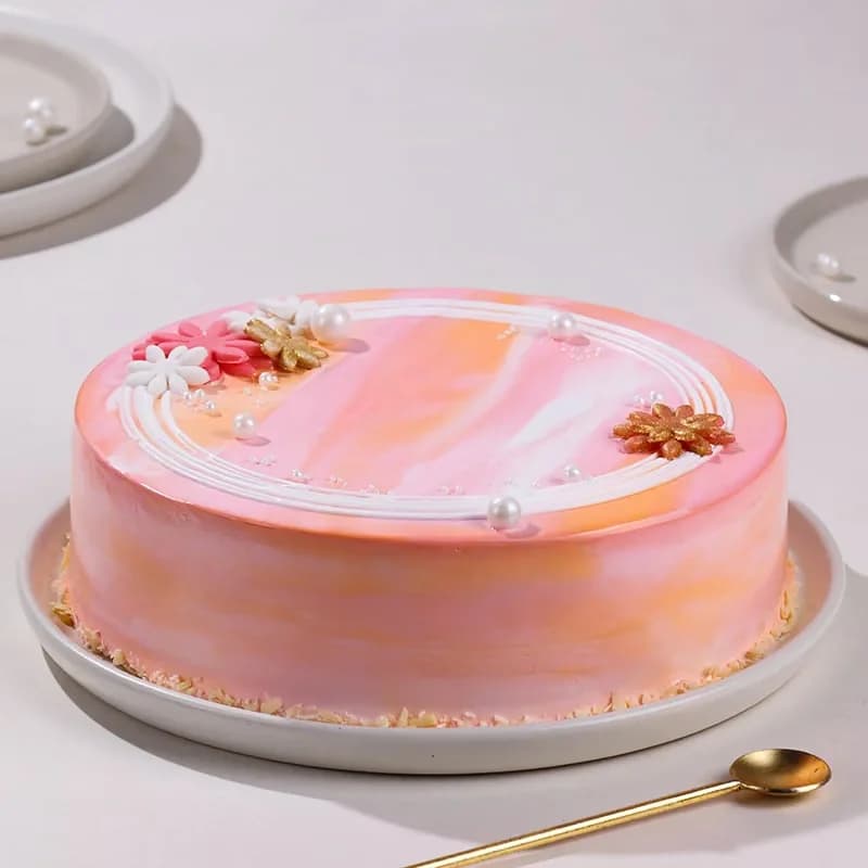 Floral Pearl Elegance Cake Sweet — view 1 of 3