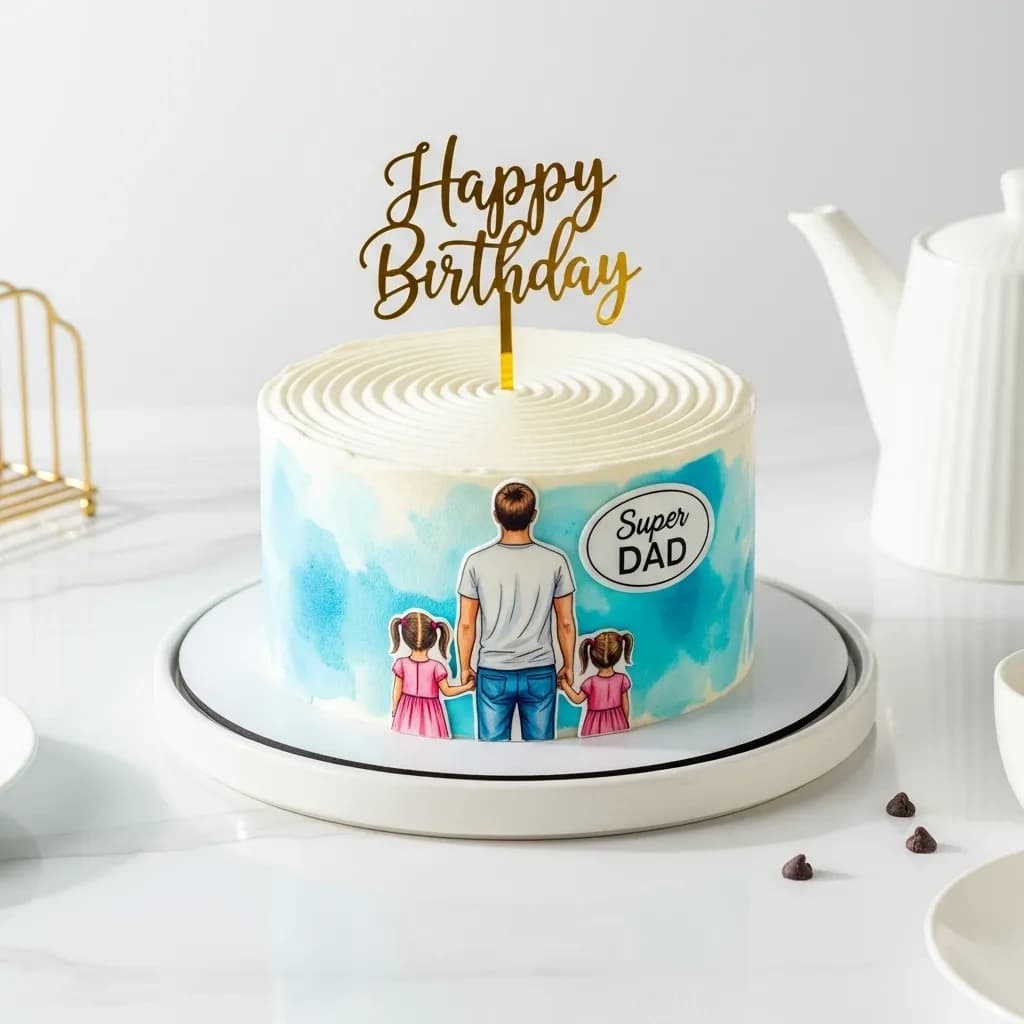Super Dad Cake for Birthday Dream — view 1 of 2