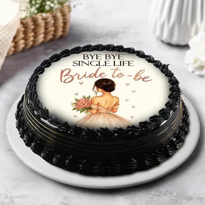 Bride to Be Eggless Celebration Cake Sweet 500g — view 3 of 3
