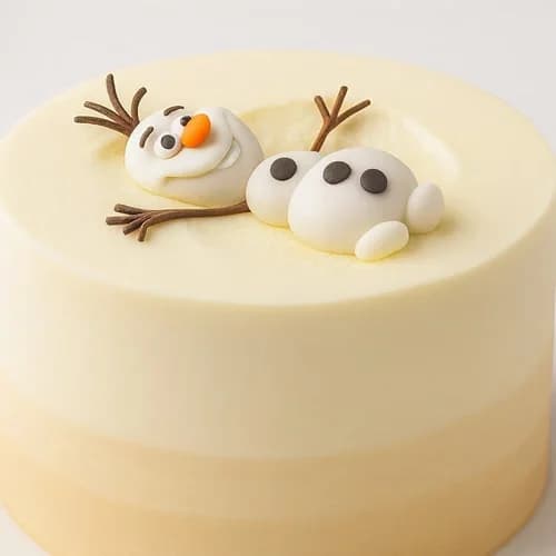 Frozen Inspired Snowman Cake Delice — view 3 of 3