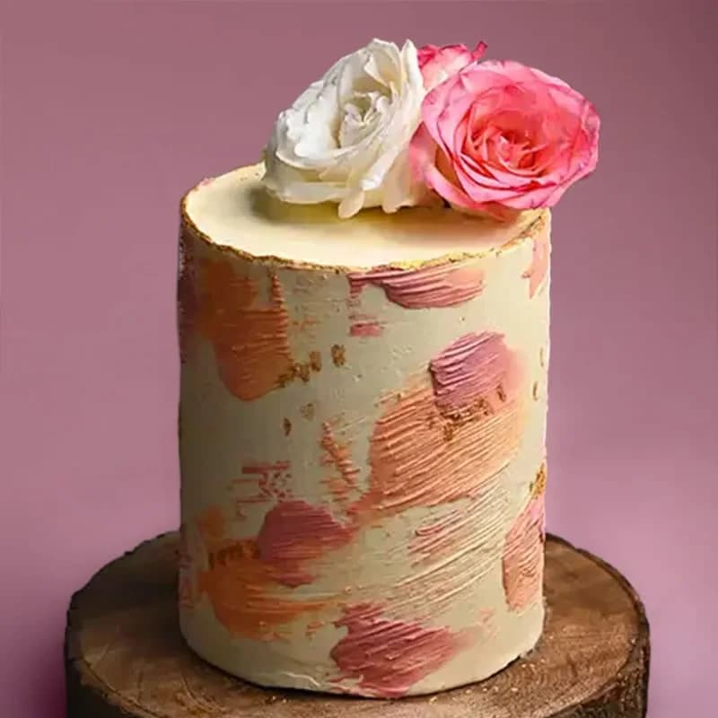 Pastel Bloom Cake Sweet — view 2 of 3