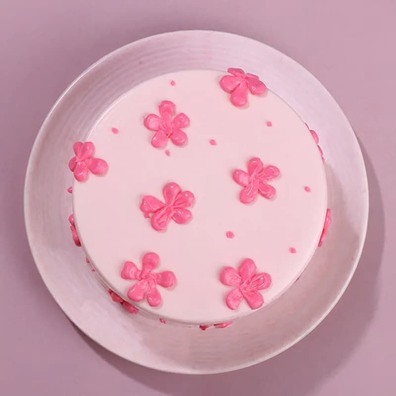 Pink Blossom Chocolate Cake Delice — view 2 of 3
