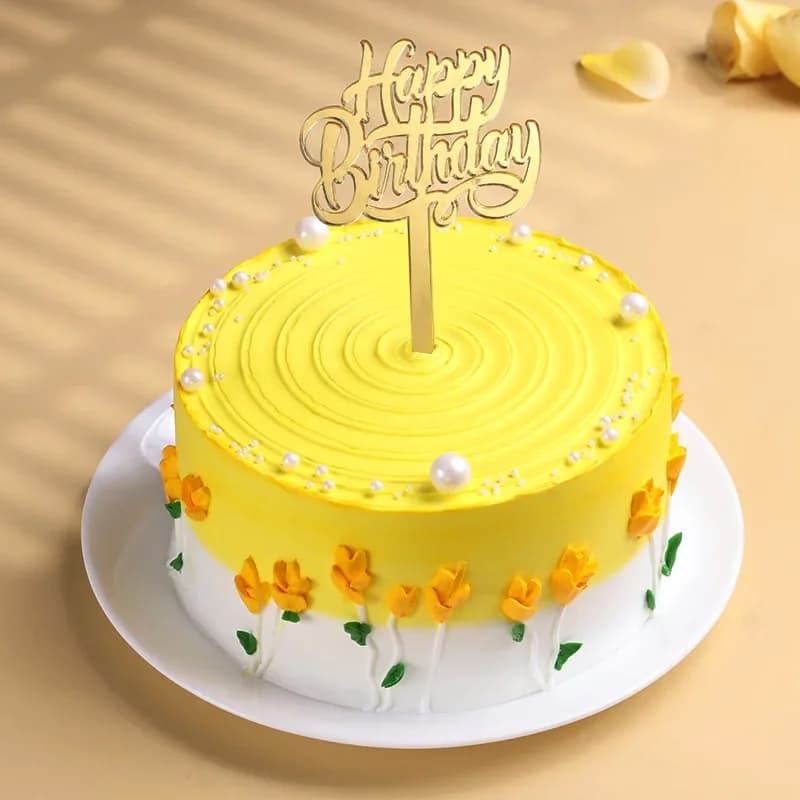 Blooming Sunshine Birthday Cake Sweet — view 3 of 3