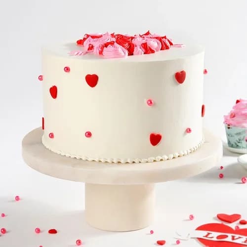 Rose Hearts Cake Sweet — view 2 of 3