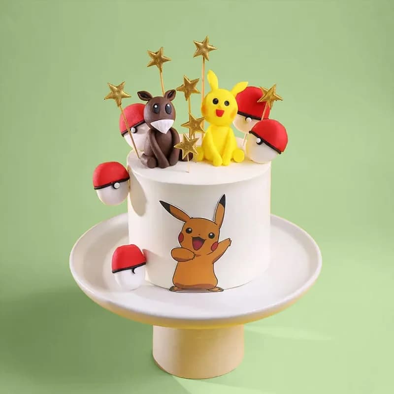 Pikachu Pokemon Themed Cake Sweet — view 3 of 3