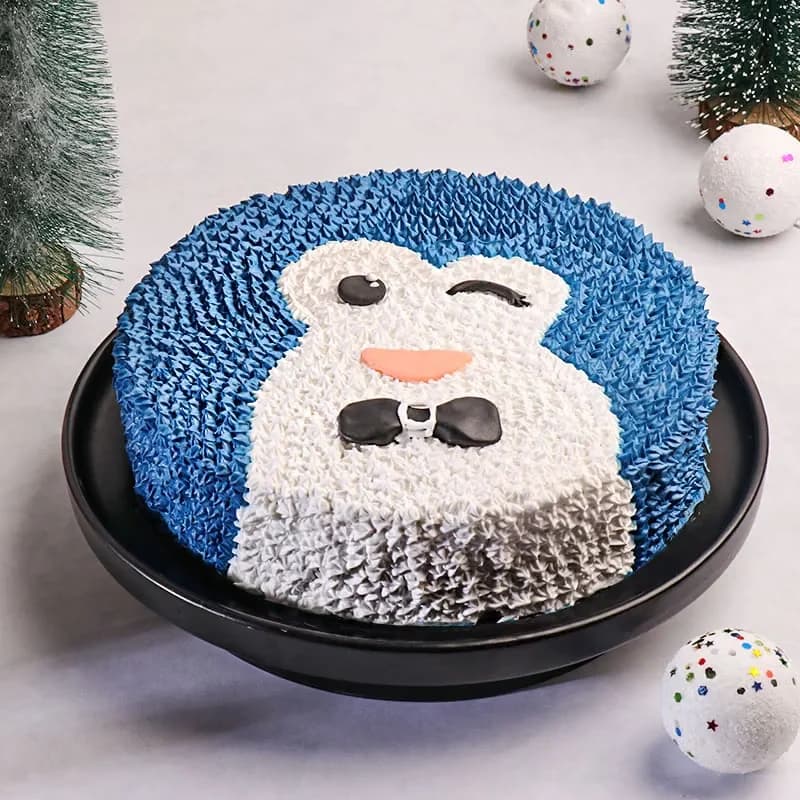 Penguin Themed Designer Cake Sweet — view 1 of 5
